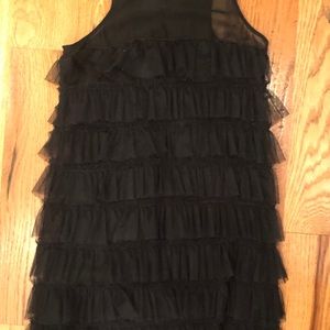Dress Black ruffles size small